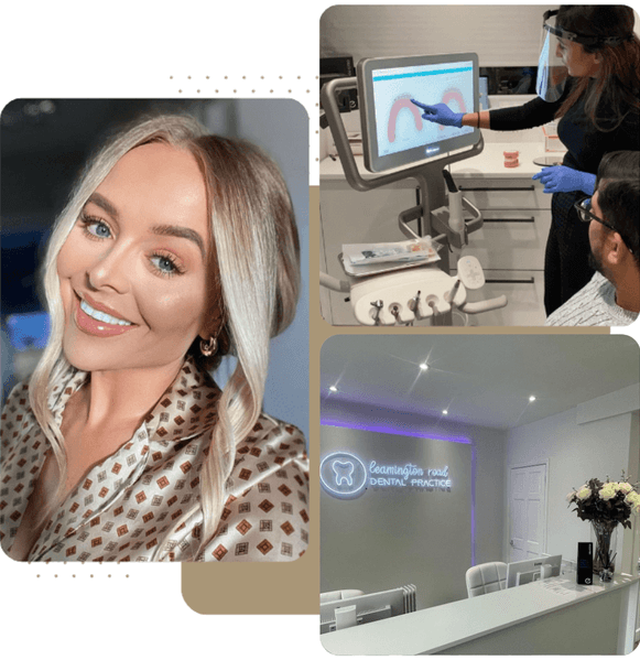 Happy patient and Leamington Road Dental Practice
